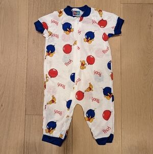 Vintage Winnie the Pooh baby outfit